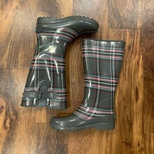 Sperry | Walker Rain Boot | Plaid | 6